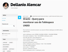 Tablet Screenshot of dellanio.com